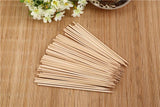 Natural Bamboo Wooden Bamboo Skewers Sticks| Barbeque Stick for Microwave Oven and Pan | Wooden Skewers for Grilling Kabab Stick | Barbeque Grill Stick