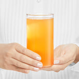 Heavy Unbreakable Stylish Plastic Clear Look Fully Transparent Multipurpose Water/Juice Glasses Set 330ML (6pcs)