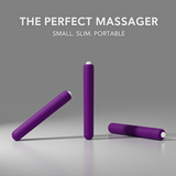 Battery Operated  Mini Bullet Massager , 10 Speed Vibration Therapy , Compact, Portable Full Body Massager for Pain Relief & Muscle Relaxation