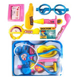 Doctor Play Set with Foldable Suitcase, Doctor Set Toy Game Kit, Compact Medical Accessories Toy Set Pretend Play Sets, Boys, Girls, Multicolor Doctor Play Sets for Kids