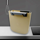 Portable Hanging Trash Can For Kitchen Cabinet Door Small Collapsible Foldable Waste Bins Hanging Trash Holder For Bathroom Bedroom Office Car