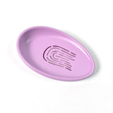 Plastic Soap Dish With Drain Soap Holder Double-layer For Kitchen & Bathroom(1 Pc)