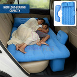 WK Premium portable Car backseat Inflatable Bed with Pump & 2 Air Pillow Quick Inflatable , Back Seat Bed , Car Inflatable Mattress , Car Bed Mattress , Car Bed For Kids & Adult ,Travel, Trip, Camping, Picnic, Pool & Beach Universal Fit