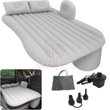 TP Premium Car Inflatable Bed with Pump & 2 Air Pillow , Quick Inflatable Back Seat Bed ,Car Inflatable Mattress ,Car Bed Mattress ,Car Bed For Kids, Travel, Trips, Camping, Picnic, Pool & Beach| Universal Fit.. Grey