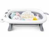 TP Foldable Baby Bath Tub for 0-5 Years | Portable Kids Bath Tub with Anti-Slip Legs | Baby Shower Tub for Newborn & Toddlers