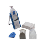 Multi-function Time Saving Vegetable Slicer Cutter + Julienne 5-in-1 Food Vegetable Potato Chopper Garlic Grinder