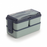 Detachable 3 compartment lunch box for school and office