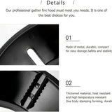 Gas Stove Flame Protector Ring (25 X 25 Cm 4 Pc)