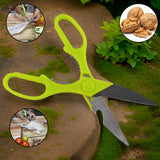 4-Piece Kitchen Cutting Set Scissors , Peeler , Grater , Slicer And Knife