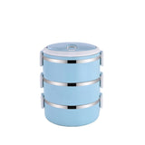 Multi Layer Stainless Steel Hot Lunch Box (3 Layer)