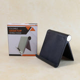 Plastic Foldable Desktop Mobile Stand (1 Pc  Black)