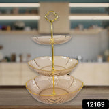 3 Layer Snack Rack Basket Stand Holder (1 PC)