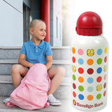 Aluminium Metal & Sports Water Bottle Look for Sports Gym | Kids School Water Bottles | Set of 1 |Leakproof Lightweight & Portable Durable for Outdoor Hiking, Mix Bottle (Capacity 350 ML Approx.)
