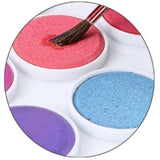 Painting Water Color Kit For Kids - 12 Shades And Paint Brush (13 Pcs)