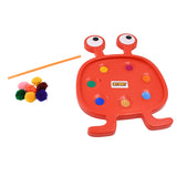 Fu Fu Monster Plastic Toy for Kids, Baby Activity Toys - Early Development and Learning Kids Toys for Boys Girls 3+ Years Age Multicolor Toy, Early Development and Learning Set