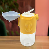 Large Capacity Plastic Water Bottle | Office Use | Gym Bottle | Home | Kitchen | Leakproof and BPA-Free Beverage Bottle | Wide-Mouth Water and Juice Bottle, Lightweight, Leak-Free (1 Pc)