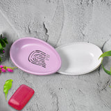Plastic Soap Dish With Drain Soap Holder Double-layer For Kitchen & Bathroom(1 Pc)