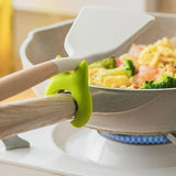 Plastic Pot Holder ,Anti-Slip Spatula Pot Spoon Holder 1 PC