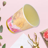 Disposable Paper Cups With Mix Color & Design | Disposable Tea Coffee Cups (24 Pcs Set  Mix Color  Design)