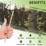 Paper Straw  Plain 6 Mm Diameter 200 Mm Length 50 Pcs Pack