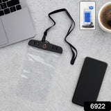 6922 Mobile Cover Pouch Transparent Waterproof Sealed Plastic Smartphone Protective Pouch Coverbag For All Mobile Phones