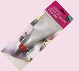 Cake Decorating Nozzle with Piping Bag Stainless Steel Piping Cream Frosting Nozzles
