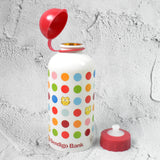Aluminium Metal & Sports Water Bottle Look for Sports Gym | Kids School Water Bottles | Set of 1 |Leakproof Lightweight & Portable Durable for Outdoor Hiking, Mix Bottle (Capacity 350 ML Approx.)