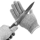 Anti Cut Hand Gloves , Anti Cutting Cut Resistant Hand Safety Gloves, Cut-Proof Hand Safety- Kitchen, Gardening Care, Industrial (1 Pair, Free Size, Multicolor)