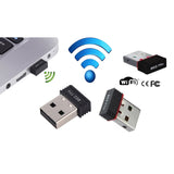 Wi-fi Receiver Wireless Mini Wi-fi Network Adapter With With Driver CD For Computer  Laptop & ETC Device Use