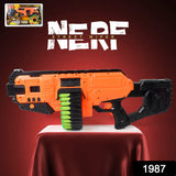 Street Viper Gun, Amazing Toy Gun, Gun for Children, With 30 Soft Bullets for Youth Safety, Children's Wheel Soft Bullet Gun, Gift Toys (1 Set)