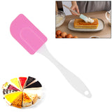 Silicone Spatula for Baking, 1 PC Rubber Spatula Pancake Spatula Heat Resistant Kitchen Utensils for Cooking Non-Sticky Big Baking Spatula Set Food Grade, BPA Free, Kitchen Utensil Cake Mixer (1 Pc / 22 Cm)