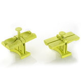 Double Head Dumpling Mold Wrap Two at A One Time, Household Dumpling Maker Mold, Easy-Tool for Making Dumplings, Dumpling Press Mold Kitchen Accessories