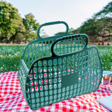 Grocery Vegetable Foldable Smiley Non-woven Fabric Shopping Bag