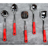Stainless Steel Serving Spoon Set 5 Pcs.