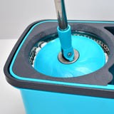 Quick Spin Mop Plastic Spin Bucket Floor Cleaning Mops With Bucket |Easy Wheels  Big Bucket Floor Cleaning Mop