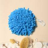 Hand Towels For Bathroom Kitchen Hand Towel Hand Dry Towels Absorbent Soft Hanging Hand Bath Towels Microfiber Plush Chenille Hand Towel Ball Machine Washable Bathroom With Loop (1 PC)