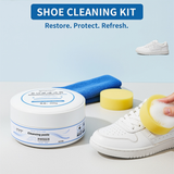 White Shoe Cleaning Cream – 260GM, No-Wash Sneaker Cleaner & Shoe Whitener , Leather & Sports Shoe Stain Remover