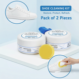 White Shoe Cleaning Cream – 260GM, No-Wash Sneaker Cleaner & Shoe Whitener , Leather & Sports Shoe Stain Remover