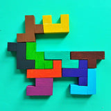 AT50 Wooden Mind Game For Kids And Babies For Playing And Enjoying Purposes.