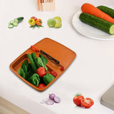 Cut N Wash Box And Tray Used In All Kinds Of Household Kitchen Purposes For Cutting And Washing Within Of Fruits And Vegetables.