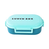 3 In 1 Spicy Bite Stainless Steel Lunch Box With Plastic Small Box &  Spoon (1 Set)