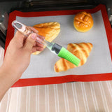 Silicone Flat Pastry Cooking Oil Brush For Grilling Tandoor And BBQ (2 PC)