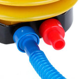 Portable Foot Air Pump with Hose, Plastic Labor-Saving Air Inflatable Pump for Sports, Mattress, Inflatable Boat, Exercise Ball, Balloon, Swimming Ring, Pool Toys