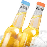 Beer Savers Caps 6PC Used In Soda And Cold-drink Bottles For Covering Bottle Mouth.