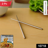 Premium Stainless Steel Reusable Chopsticks (2 Pc)