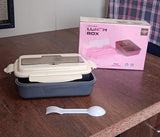 Lunch Box Flex Lock Plastic Liner Lunch Container Portable Tableware Set For Kid Adult Student Children Keep Food Warm
