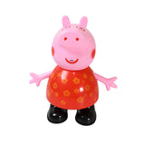 Pig Children Play Toy, Pretend Play Toy Fun Gift for Kids, Movable Hands, Legs Pig Pretend Play Toy Set for Kids Children with Soft Rubber Material (1 Pc/Battery Not Included)