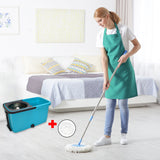 Quick Spin Mop Plastic Spin Bucket Floor Cleaning Mops With Bucket |Easy Wheels  Big Bucket Floor Cleaning Mop