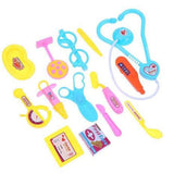 Doctor Play Set with Foldable Suitcase, Doctor Set Toy Game Kit, Compact Medical Accessories Toy Set Pretend Play Sets, Boys, Girls, Multicolor Doctor Play Sets for Kids
