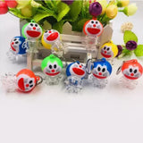 Doraemon Shaped Keychain with Multicolored LED Flashlights Cute Cartoon Keychain for Kids Birthday Return Gift Keyrings (Pack of-1)
